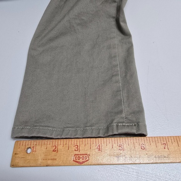 Allsaints Park Chino Pants Mens 30x30 Gray Slim Straight Button Fly‎ Office - Picture 12 of 13